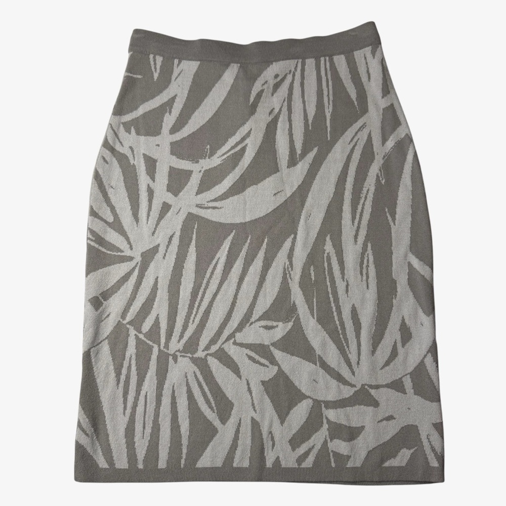 Tommy Bahama Women's Dunbar Palms Pencil Skirt Harbor Grey Size Small NWT